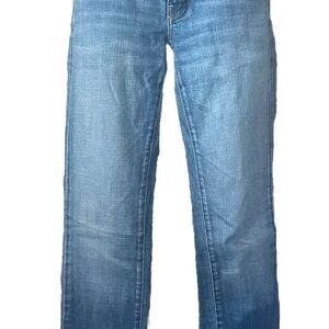 Citizens Of Humanity Blue Straight Leg Jeans Classic Style